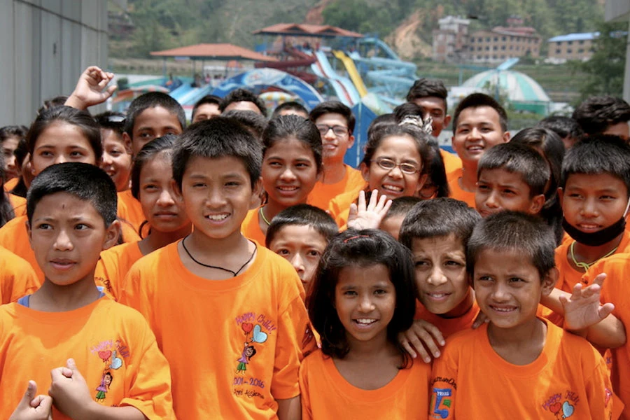 Happy Child in Nepal